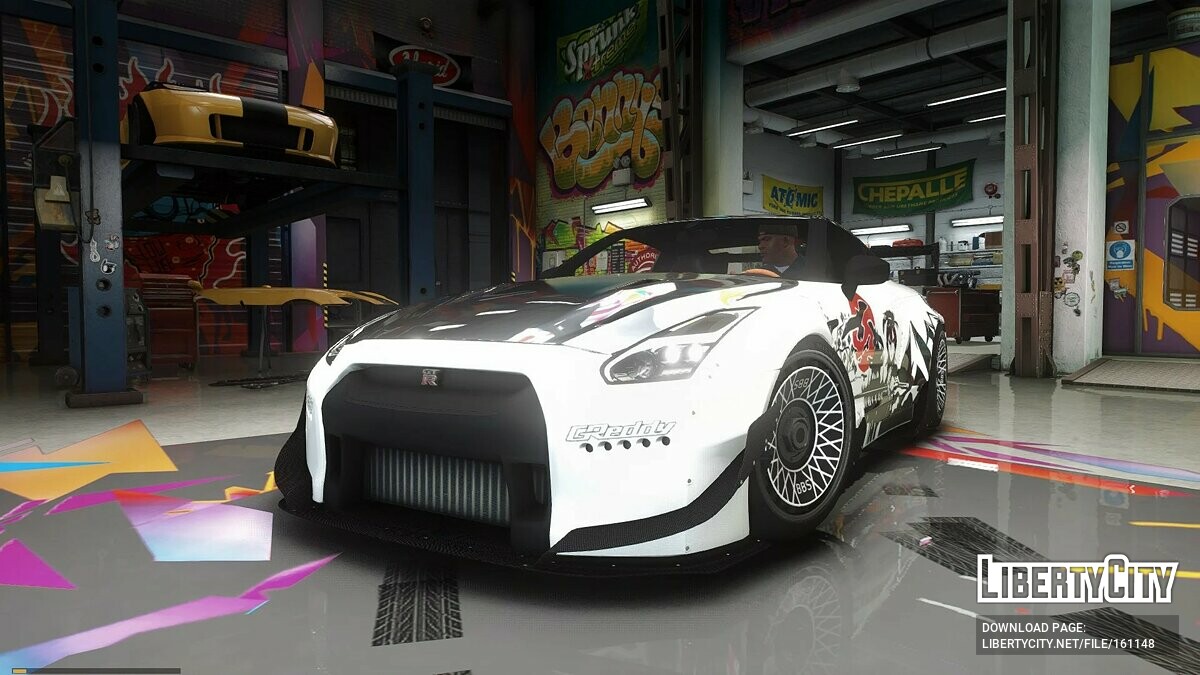 Скачать 2017 Nissan GT-R R35 Premium для GTA 5