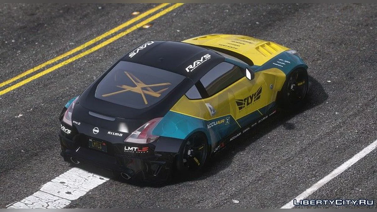 Nissan 370z Fly1 Motorsports Niko Edition Widebody v1.0 / GTA 5