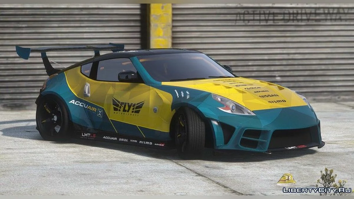 Nissan 370z Fly1 Motorsports Niko Edition Widebody v1.0 / GTA 5