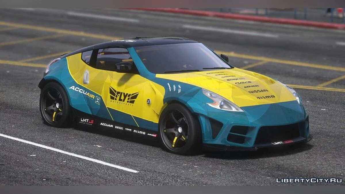 Nissan 370z Fly1 Motorsports Niko Edition Widebody v1.0 / GTA 5