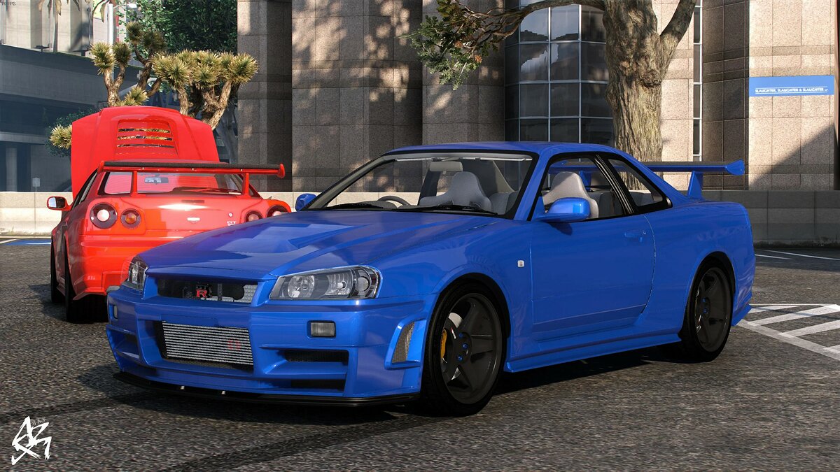 Скачать Nissan Skyline GT-R34 Z-Tune v1.0 для GTA 5