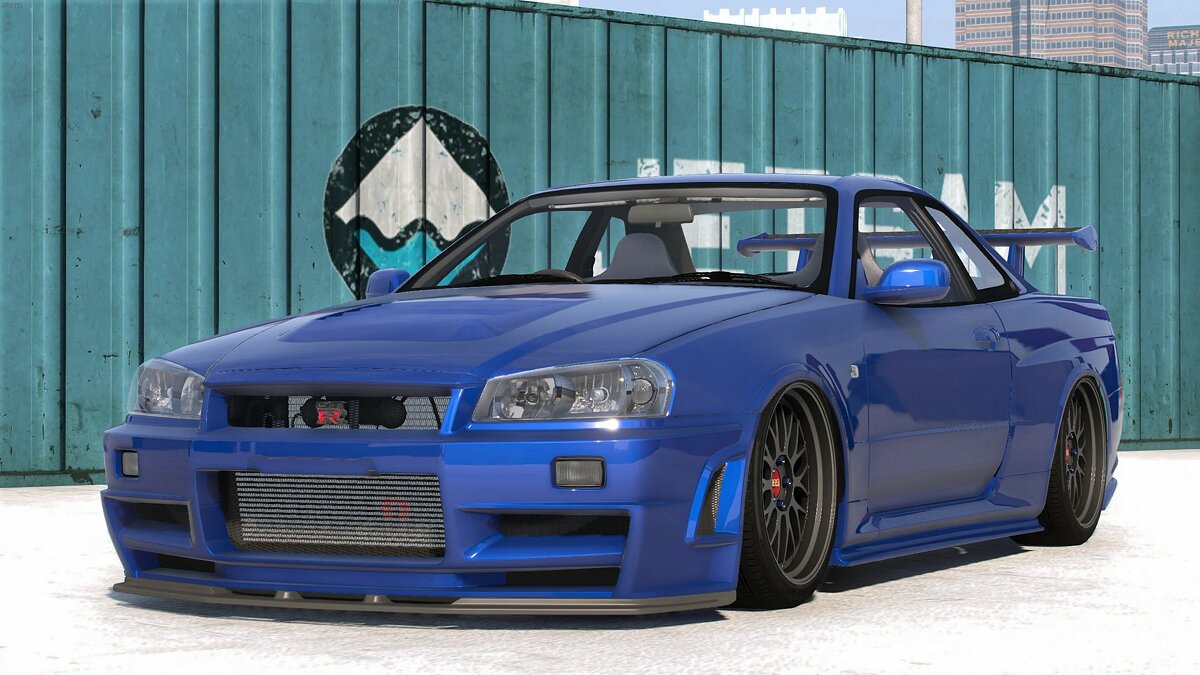 Скачать Nissan Skyline GT-R34 Z-Tune v1.0 для GTA 5