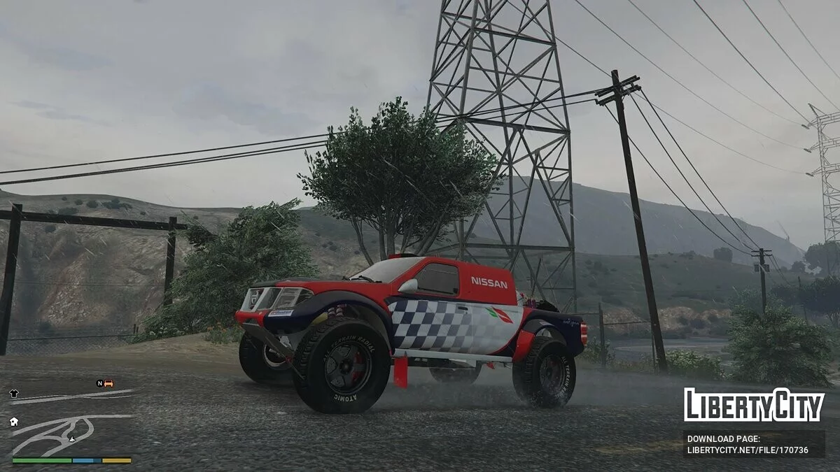 Dakar T1 Nissan Navara [Add-On] 1.0.0 / GTA 5