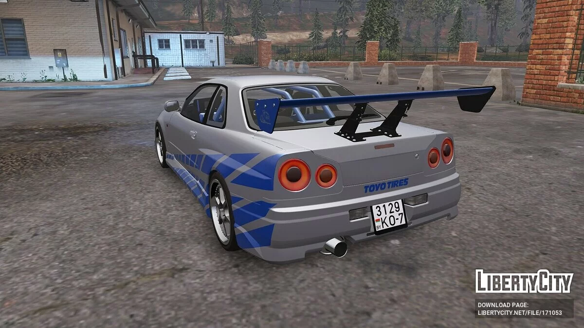 Nissan Skyline GTR R34 / GTA 5