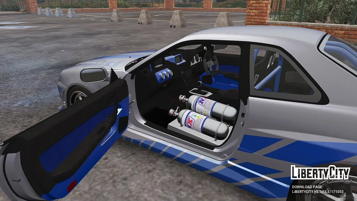 Nissan Skyline GTR R34 / GTA 5
