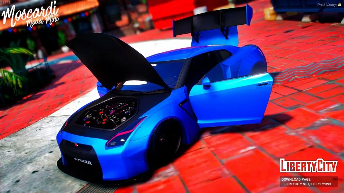 Nissan GTR R35 Mini v1.0 / GTA 5