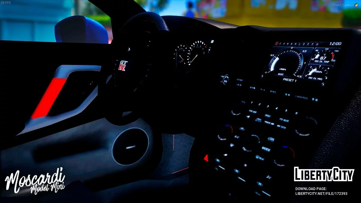 Nissan GTR R35 Mini v1.0 / GTA 5