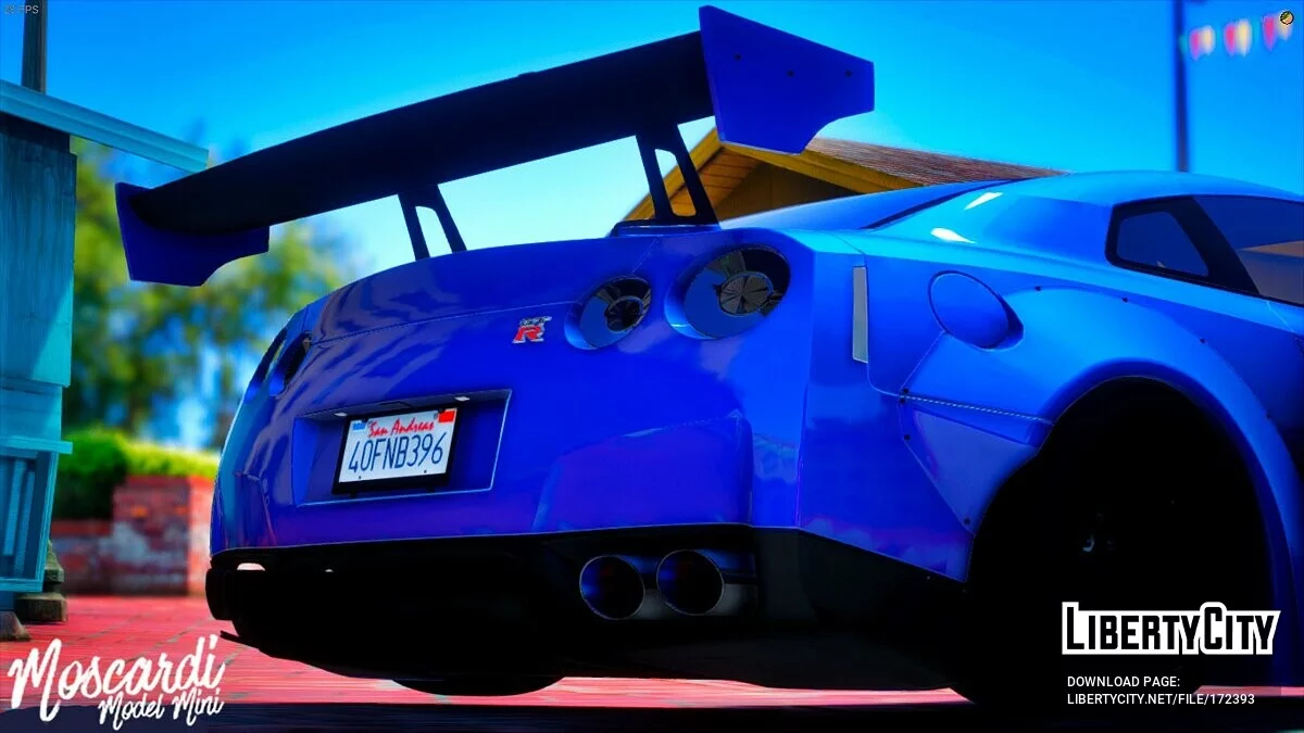 Nissan GTR R35 Mini v1.0 / GTA 5