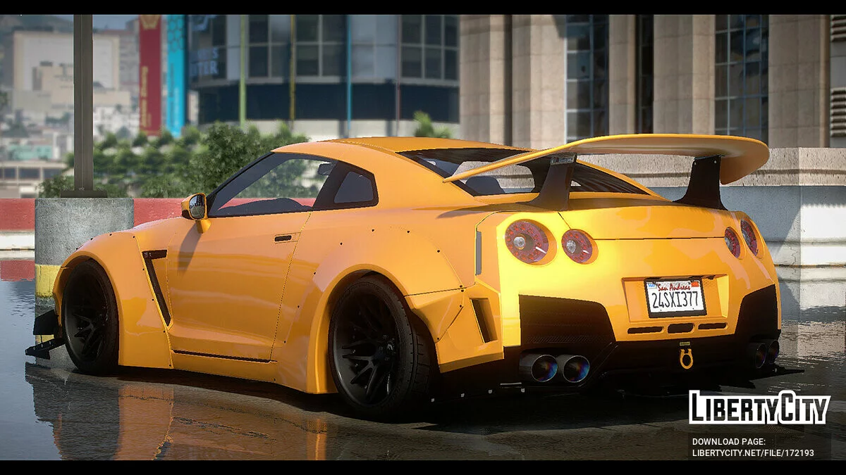 Nissan GTR R35 v1.2 / GTA 5