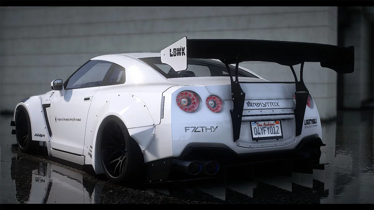Nissan GTR R35 v1.2 / GTA 5