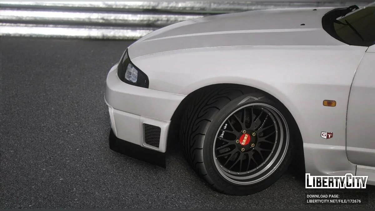 1995 Nissan Skyline GT-R R33 V-Spec v1.6b / GTA 5
