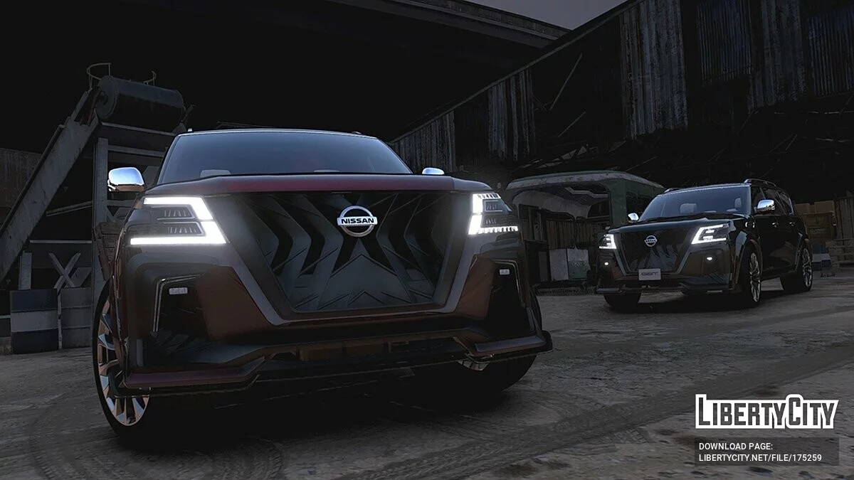 Nissan Armada BLACK HAWK 2021 / GTA 5
