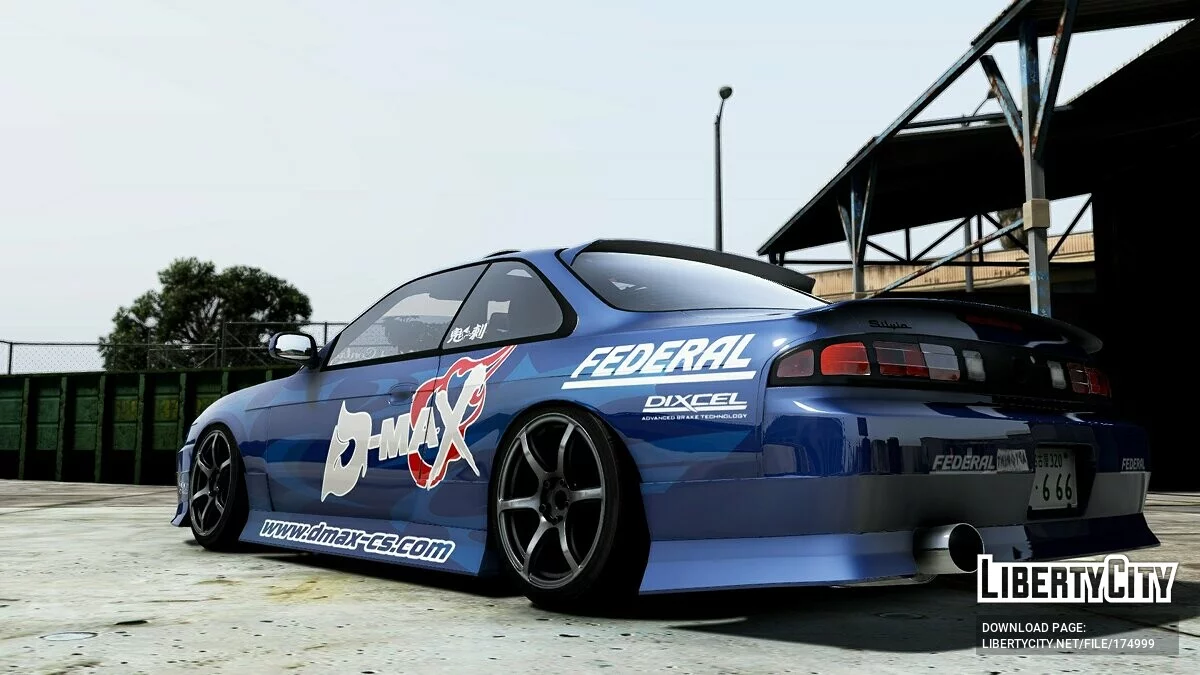 Nissan Silvia K's 1998 S14 Kouki v2.0 / GTA 5