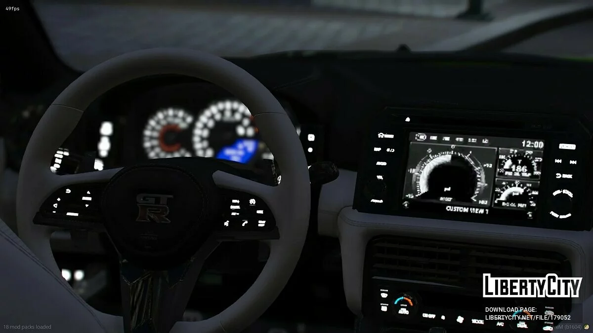 2017 Nissan GTR R35 v1.0 / GTA 5