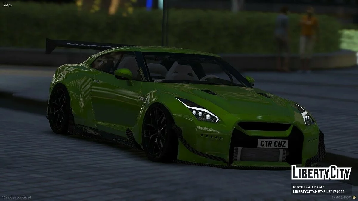 2017 Nissan GTR R35 v1.0 / GTA 5