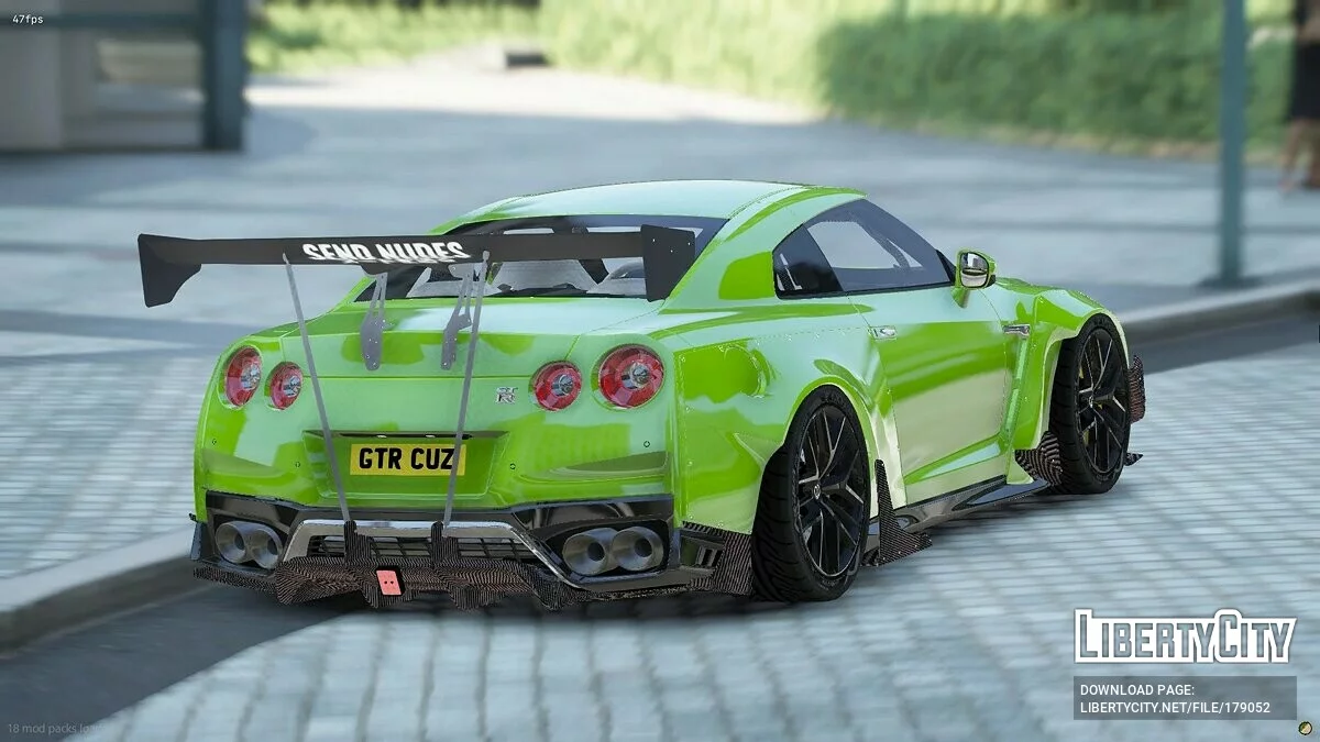 2017 Nissan GTR R35 v1.0 / GTA 5