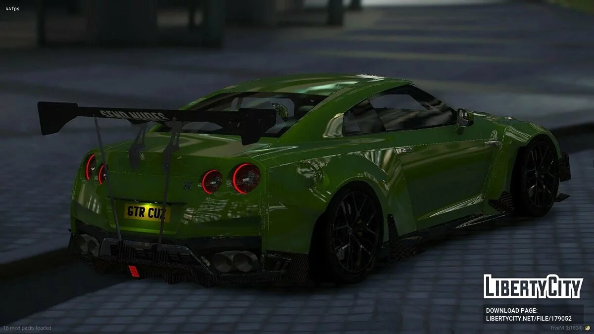 2017 Nissan GTR R35 v1.0 / GTA 5