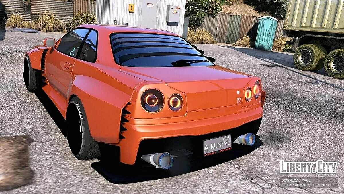 Nissan GT-R R34 Bodykit Hycade / GTA 5