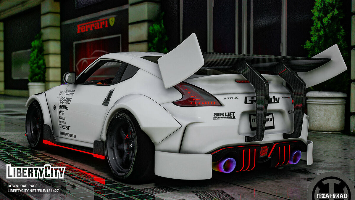 Скачать Nissan 370Z Drift Machine для GTA 5