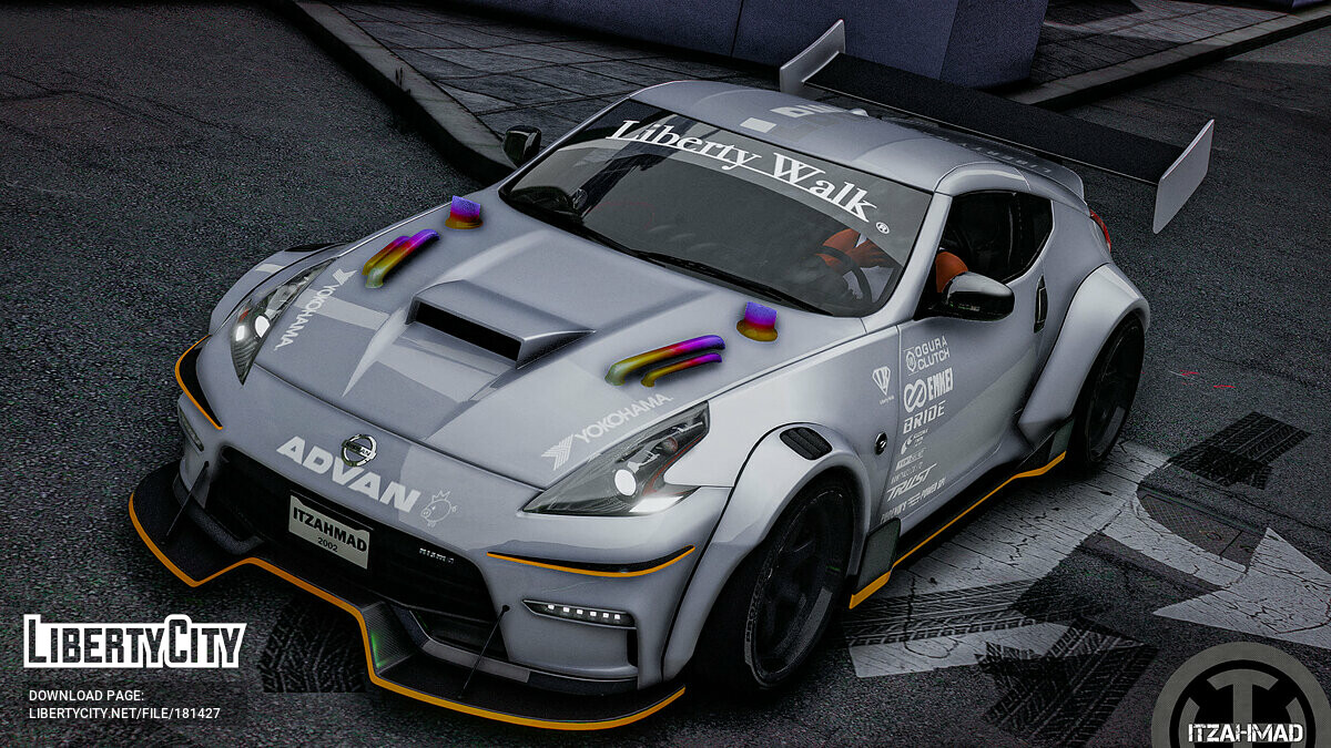 Скачать Nissan 370Z Drift Machine для GTA 5