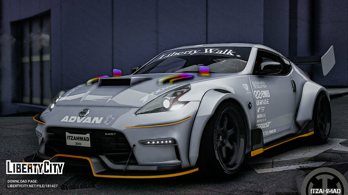 Скачать Nissan 370Z Drift Machine для GTA 5