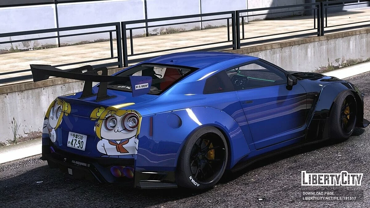 Nissan GT R35 Aimgain / GTA 5