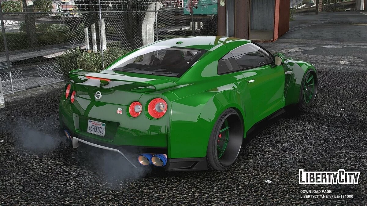 Nissan GT R35 Custom / GTA 5
