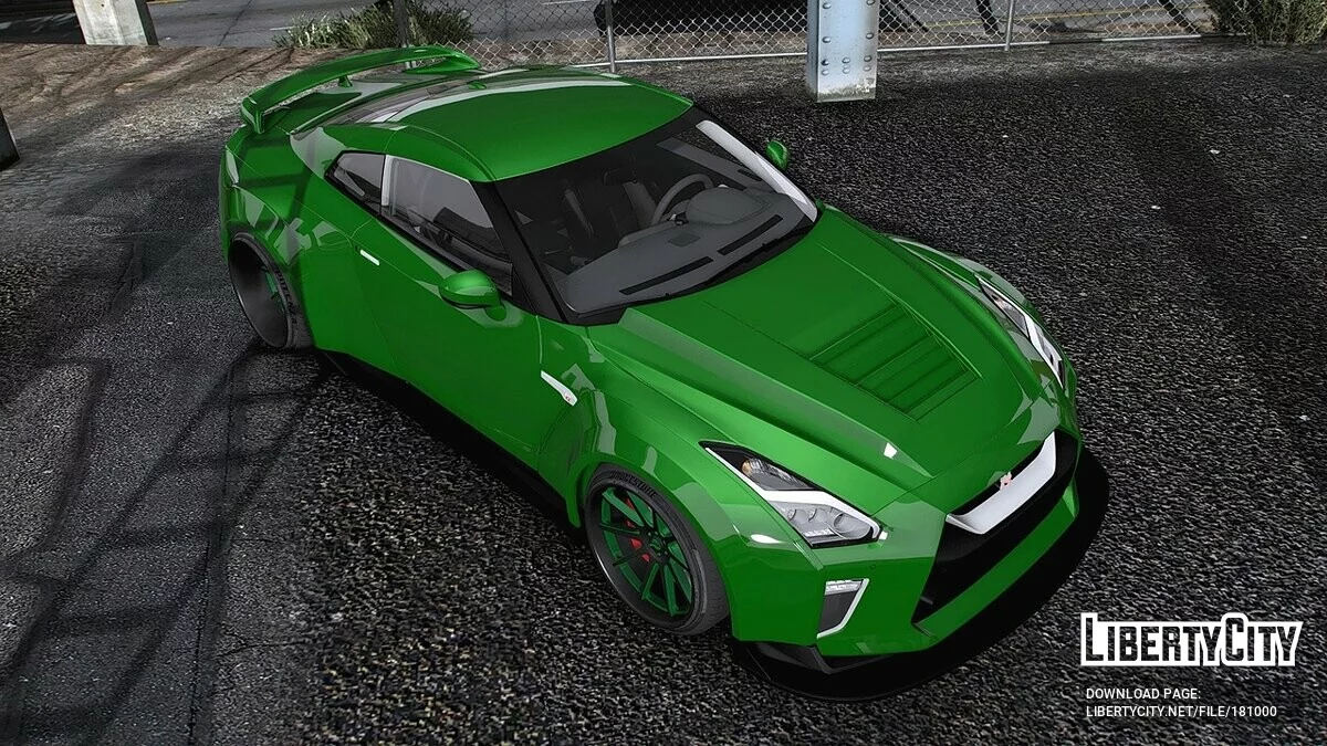 Nissan GT R35 Custom / GTA 5