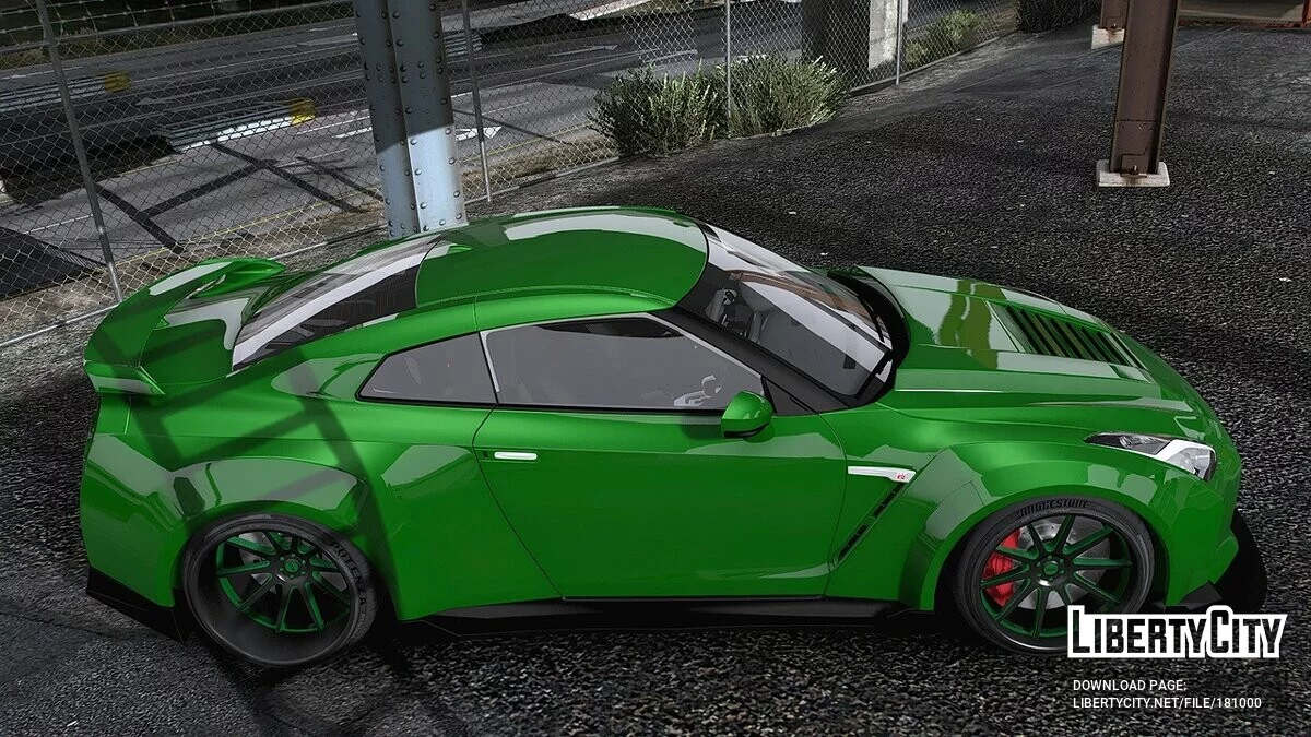 Nissan GT R35 Custom / GTA 5