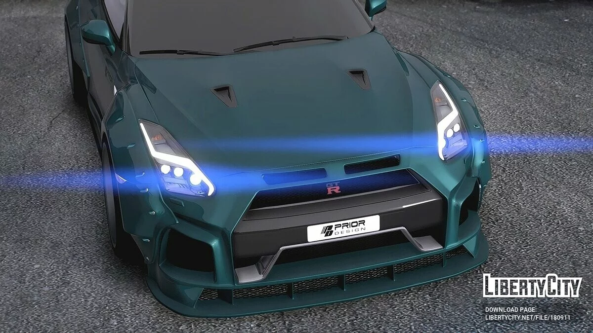 Nissan GT R35 Prior Design / GTA 5