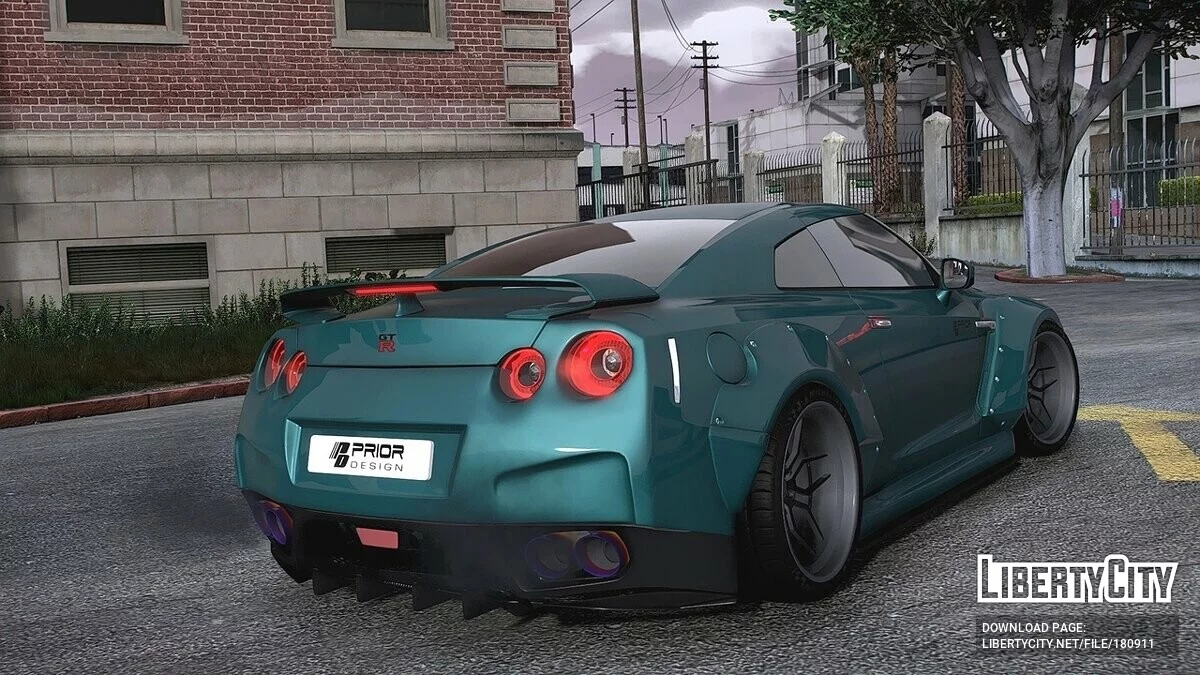 Nissan GT R35 Prior Design / GTA 5