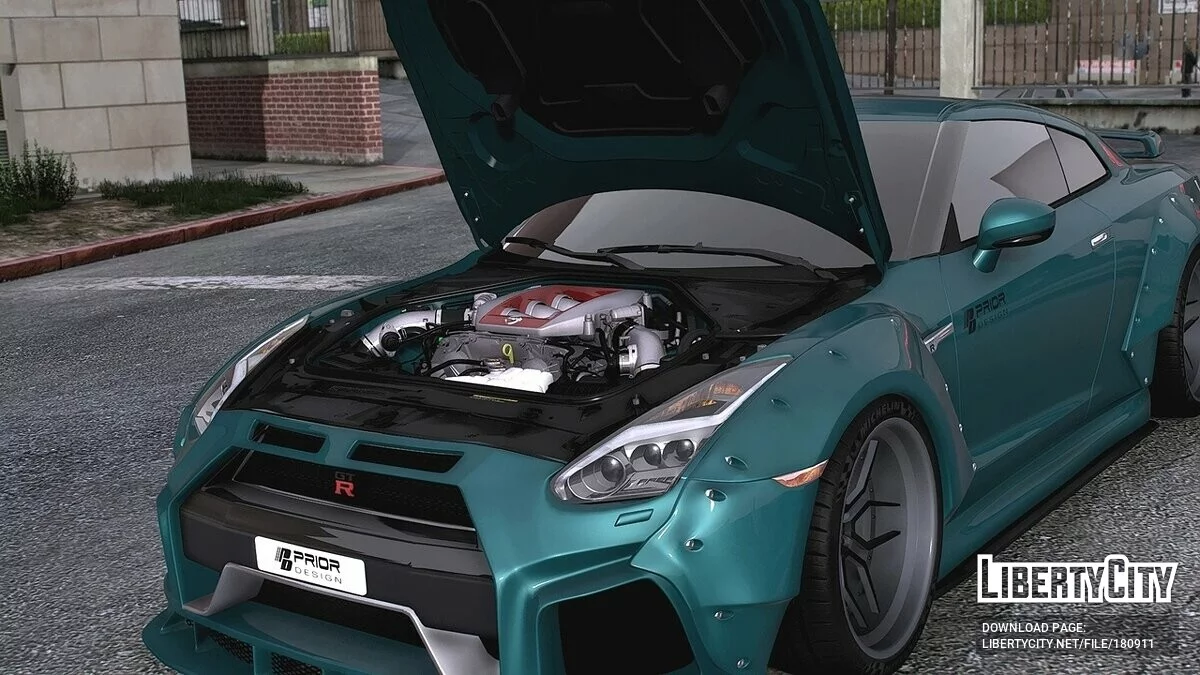 Nissan GT R35 Prior Design / GTA 5