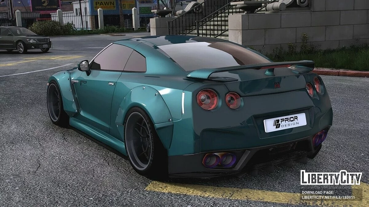 Nissan GT R35 Prior Design / GTA 5