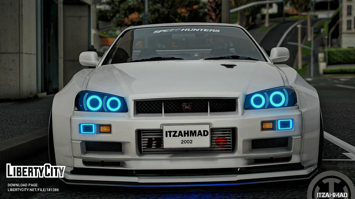 Nissan R34 Skyline Speed Hunter Edition / GTA 5