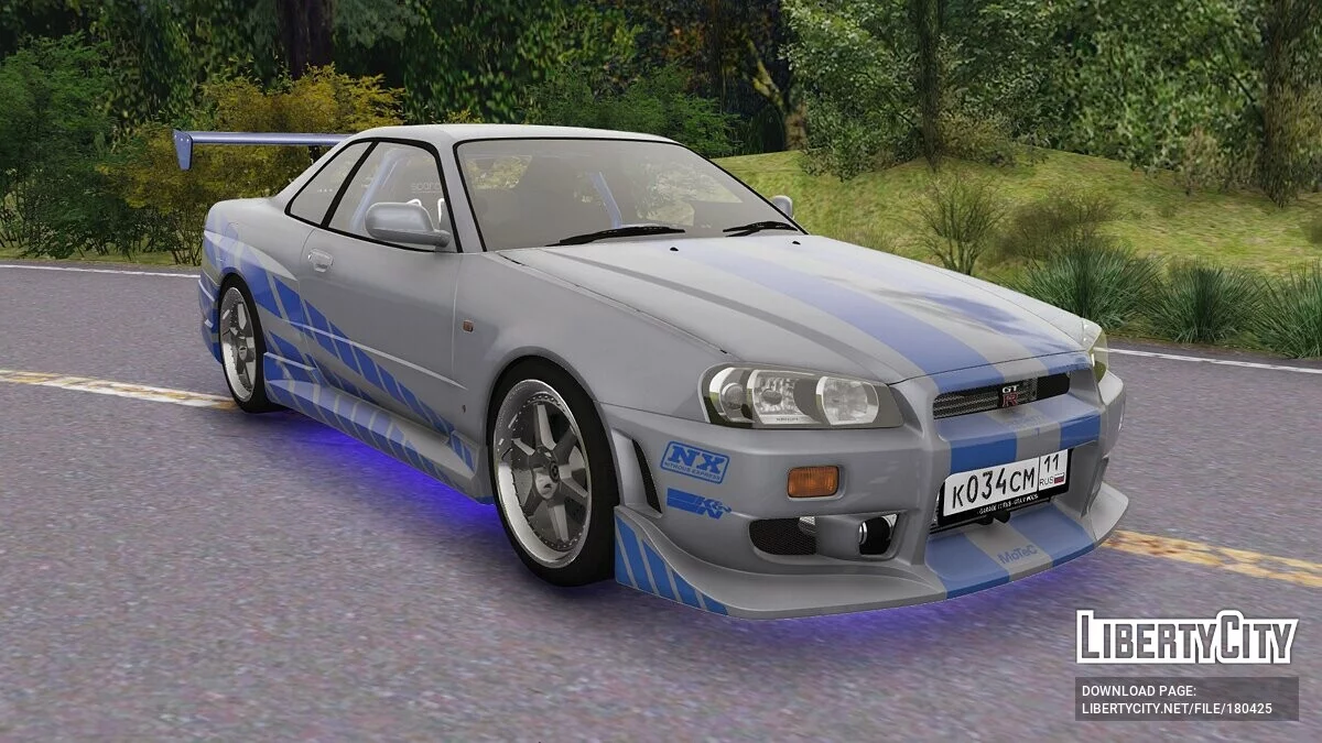 Nissan Skyline GT-R34 / GTA 5