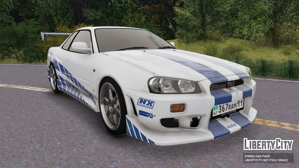 Nissan Skyline GT-R34 / GTA 5
