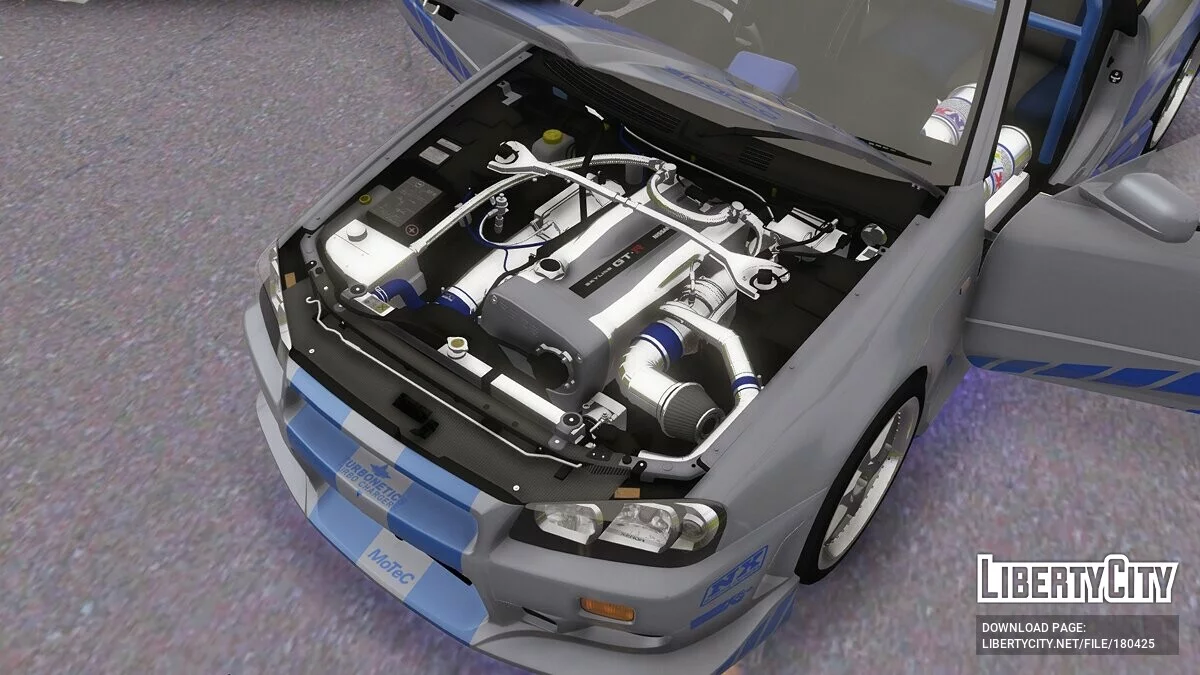 Nissan Skyline GT-R34 / GTA 5