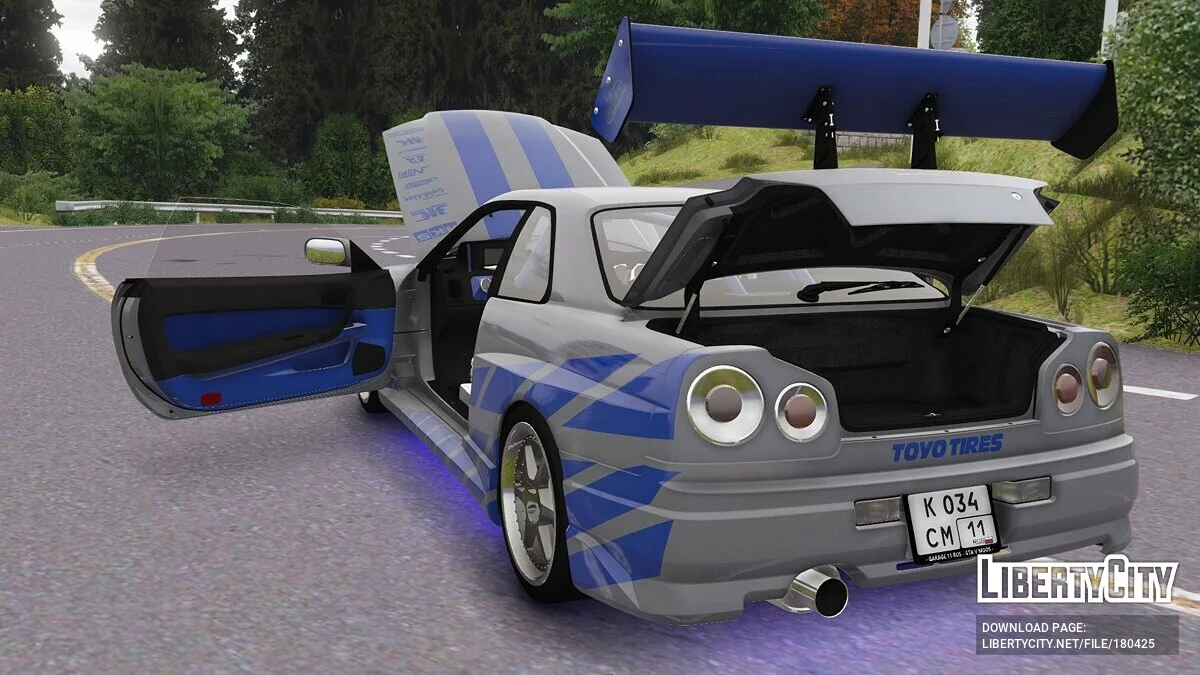 Nissan Skyline GT-R34 / GTA 5