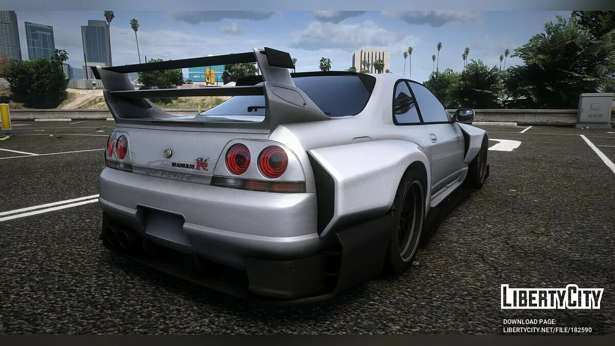 Nissan GTR R33 Tuning Parts / GTA 5