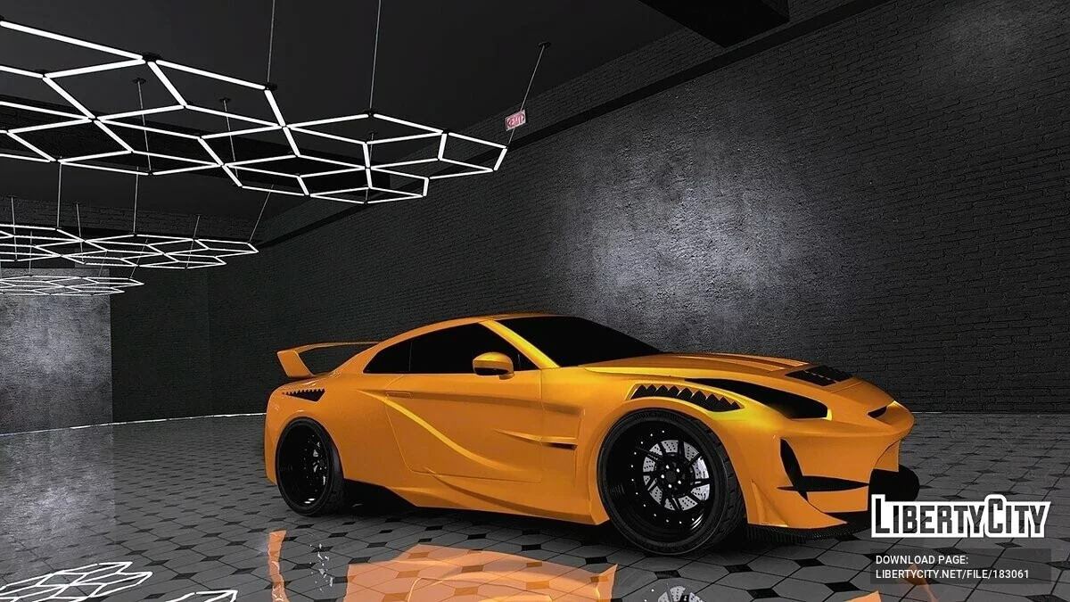 Nissan GTR R35 Abflug / GTA 5