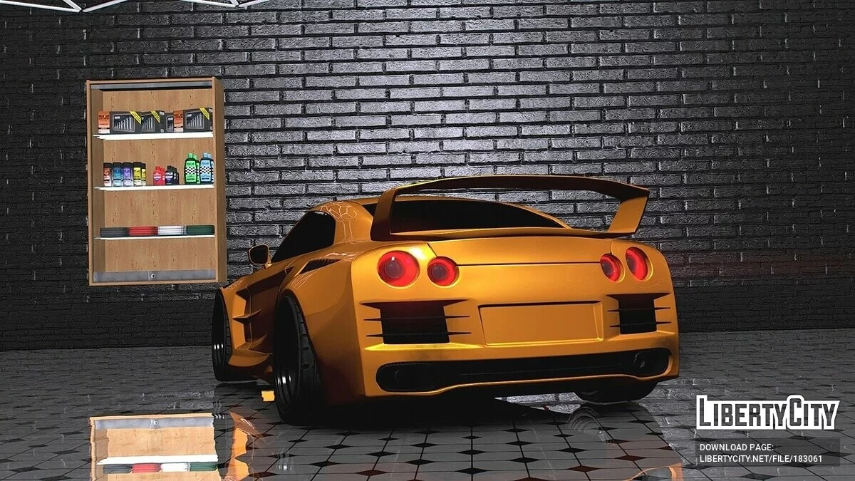 Nissan GTR R35 Abflug / GTA 5