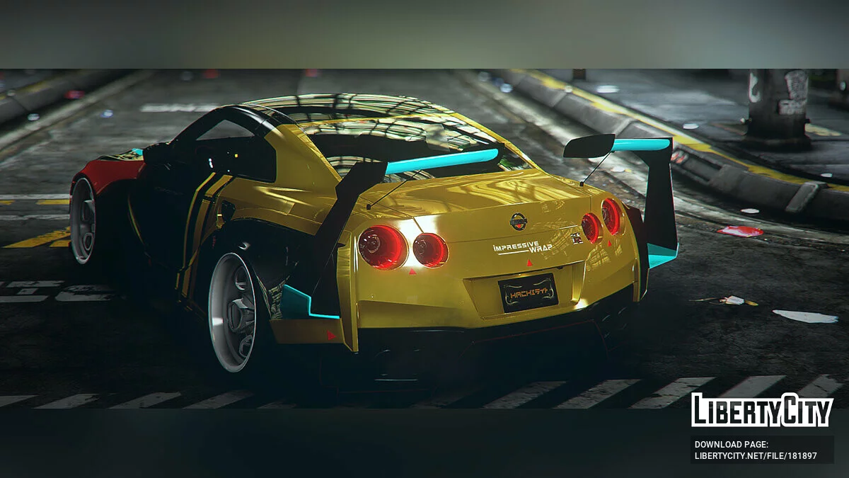 Nissan GTR R35 HR Trendsetter / GTA 5