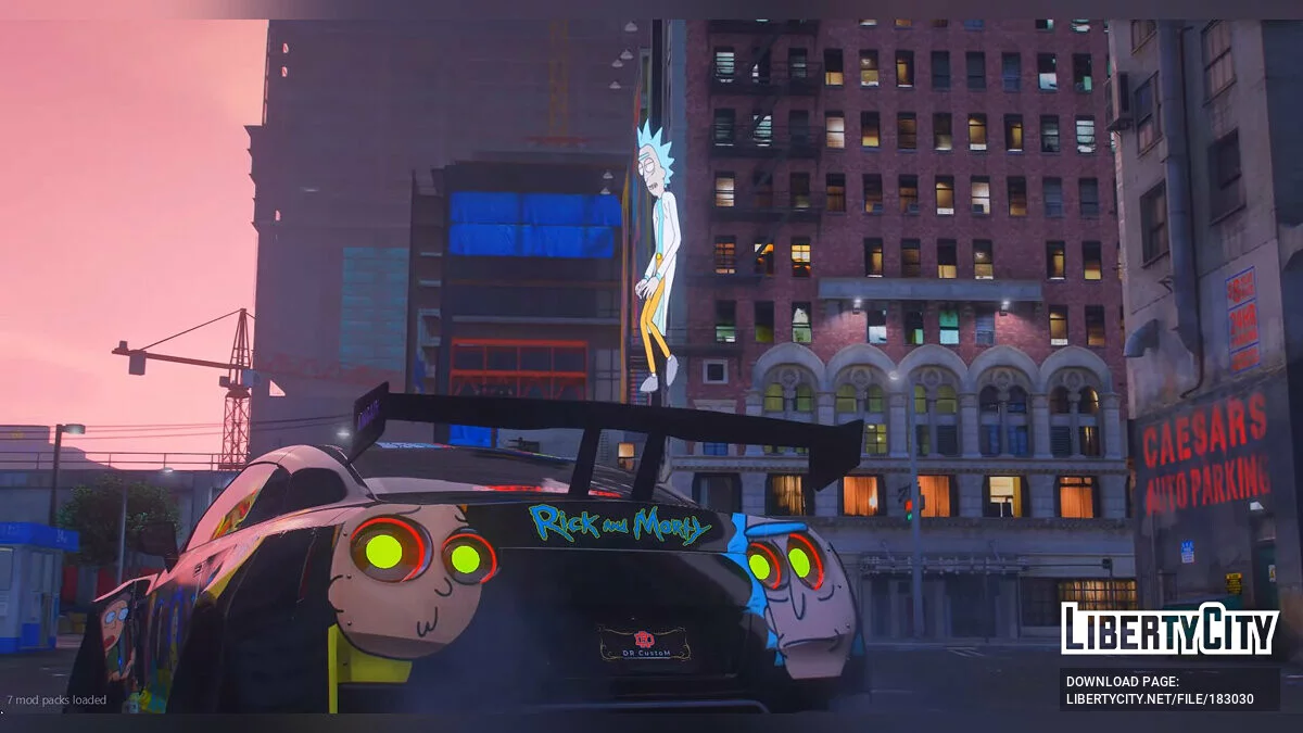 Nissan GTR R35 Morty Edition / GTA 5