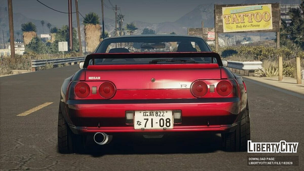 Nissan Skyline GT-R R32 (BNR32) [Add-On | Template] / GTA 5