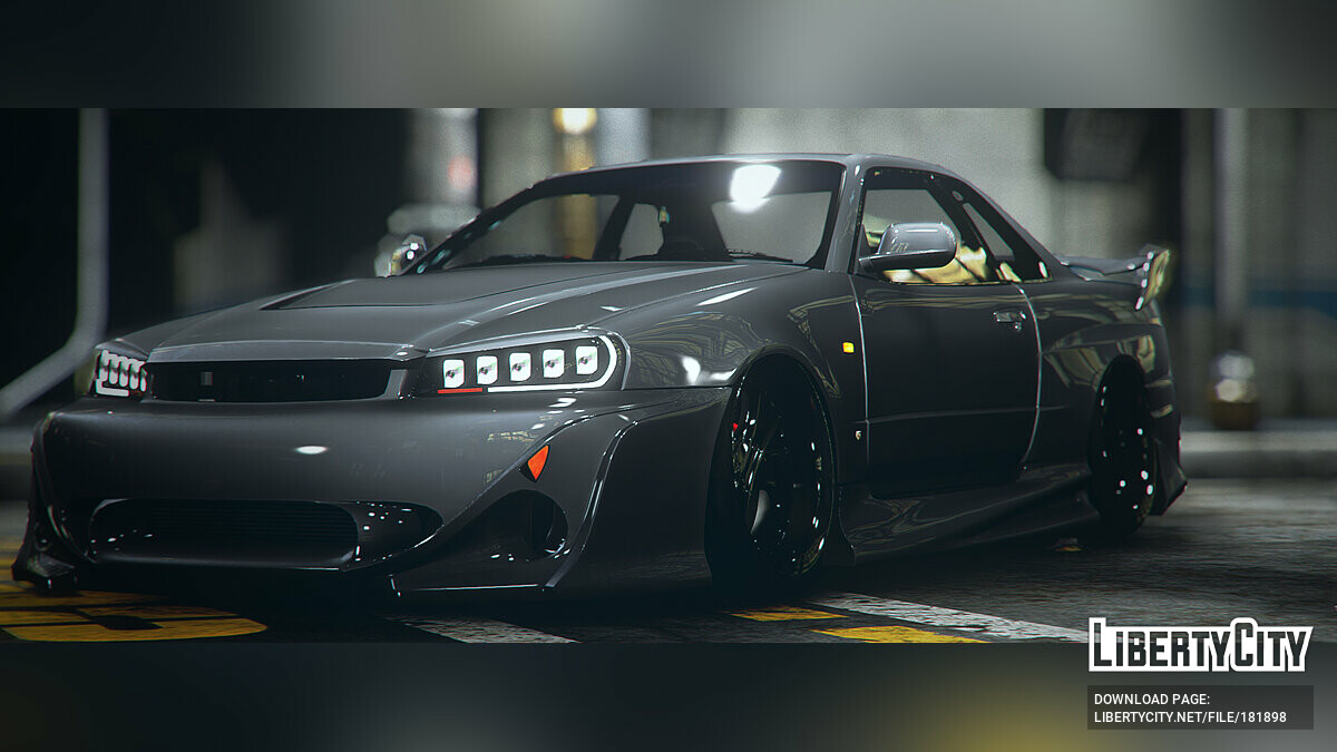 Замена r34g.yft в GTA 5 (1 файл)