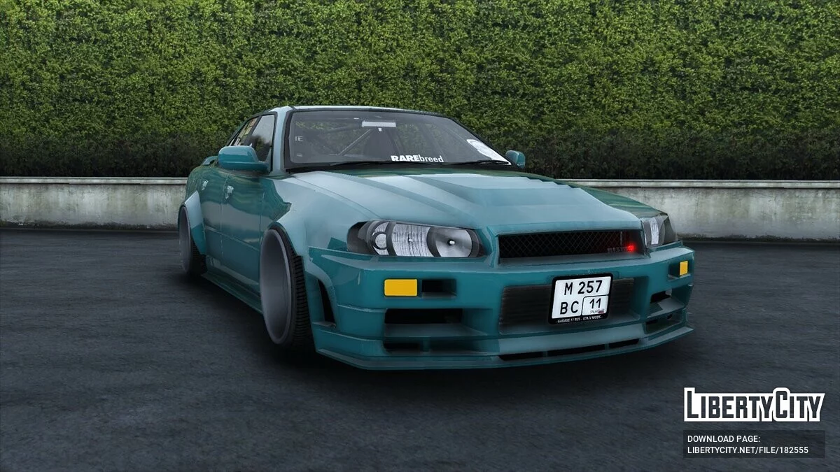 Nissan Skyline R34 GTT Clinched / GTA 5