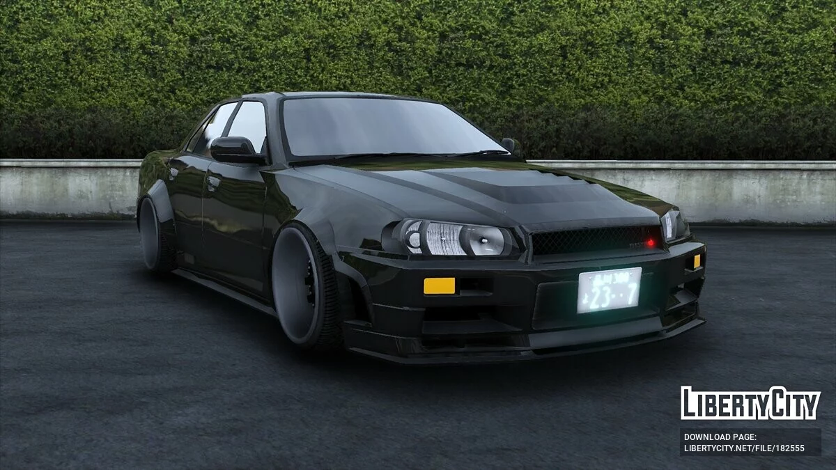 Nissan Skyline R34 GTT Clinched / GTA 5