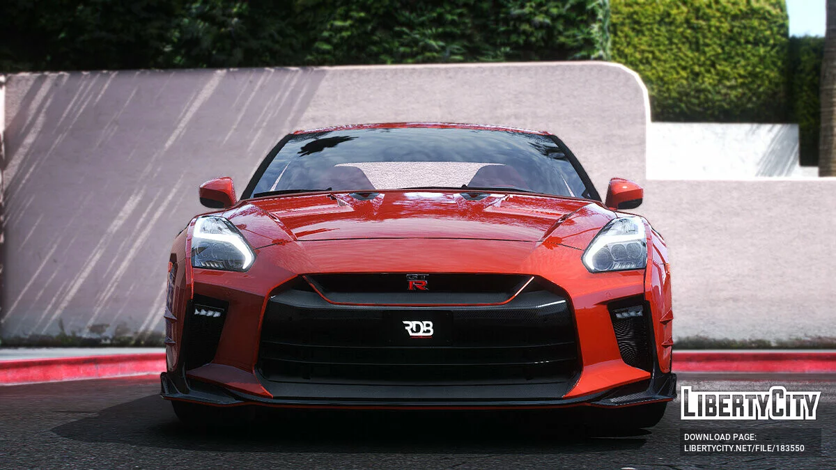 Nissan GT-R R35 Custom Top Secret 1000HP / GTA 5