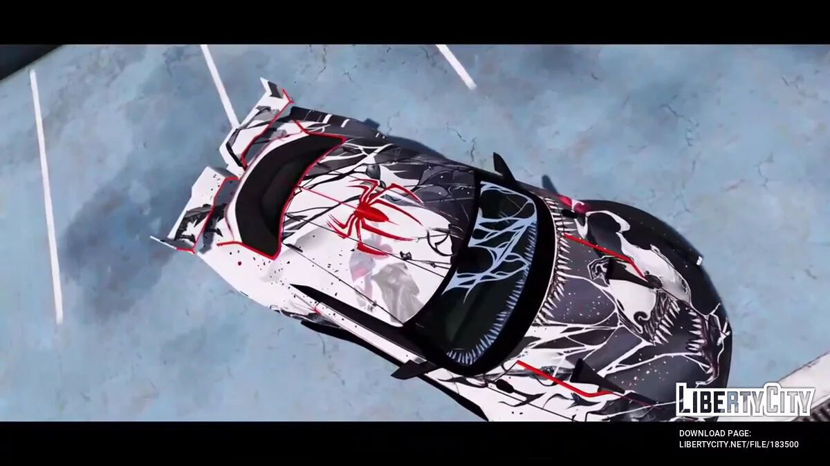 Nissan GTR-50 Spiderman / GTA 5