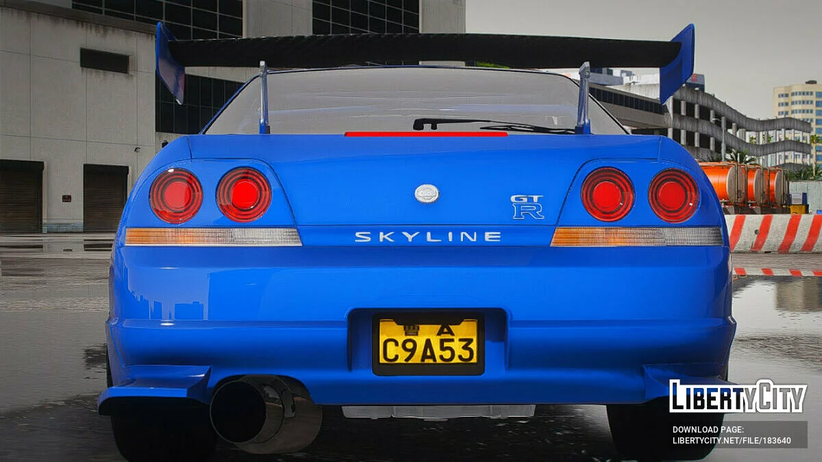 Nissan Skyline GTR R33 V-Spec / GTA 5